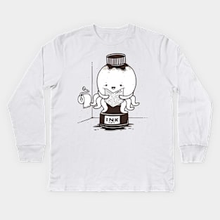 Ink Refill Kids Long Sleeve T-Shirt